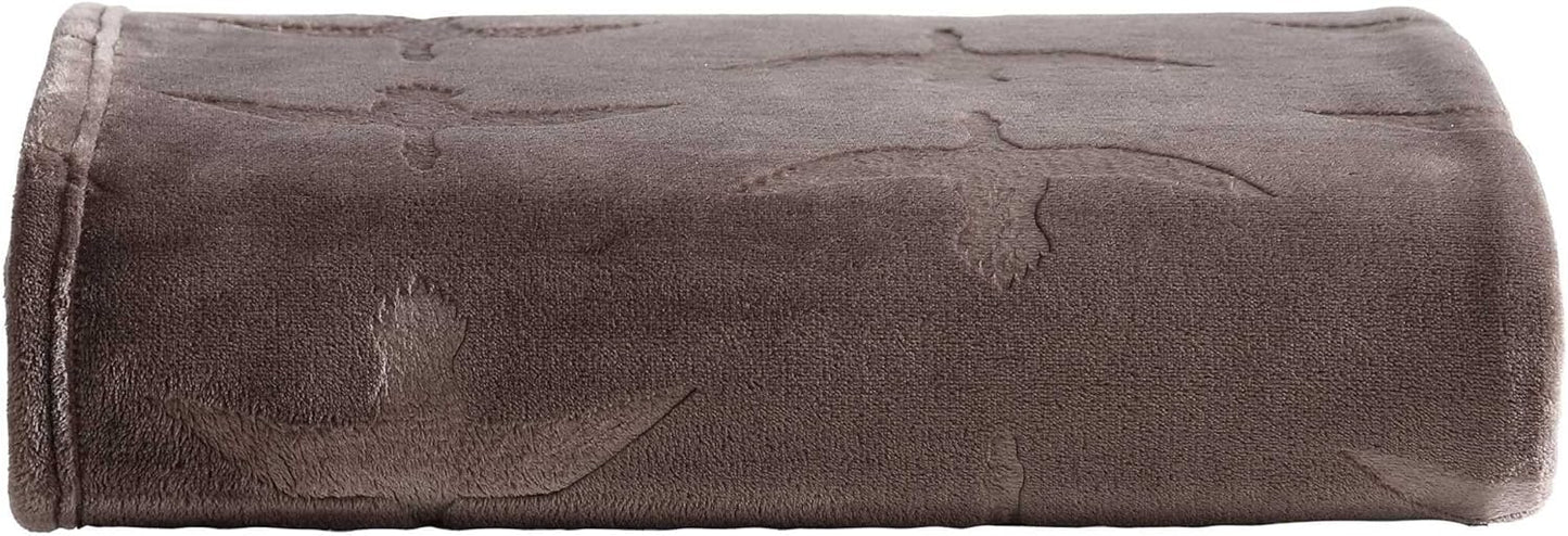 Eddie Bauer - Blanket, Super Soft Reversible Sherpa & Brushed Fleece Bedding, Throw Blankets for Couch, Ideal for Lounging (Clyde Hill Stripe)