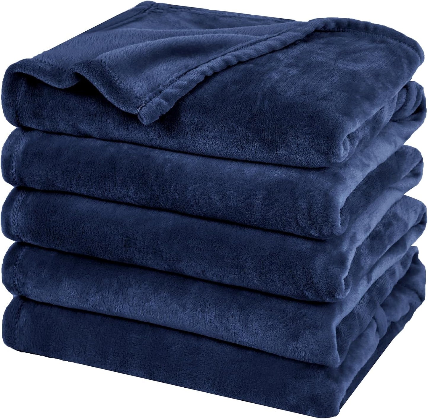 PHF Ultra Soft Fleece Blanket Twin Size, No Shed No Pilling Luxury Plush Cozy 300GSM Lightweight Blanket for Bed, Couch, Chair, Sofa Suitable for All Season, 66" x 90", Khaki