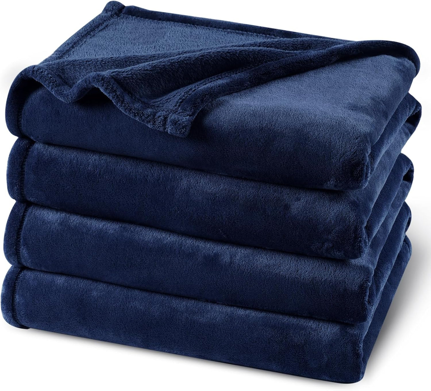 PHF Ultra Soft Fleece Blanket Twin Size, No Shed No Pilling Luxury Plush Cozy 300GSM Lightweight Blanket for Bed, Couch, Chair, Sofa Suitable for All Season, 66" x 90", Khaki