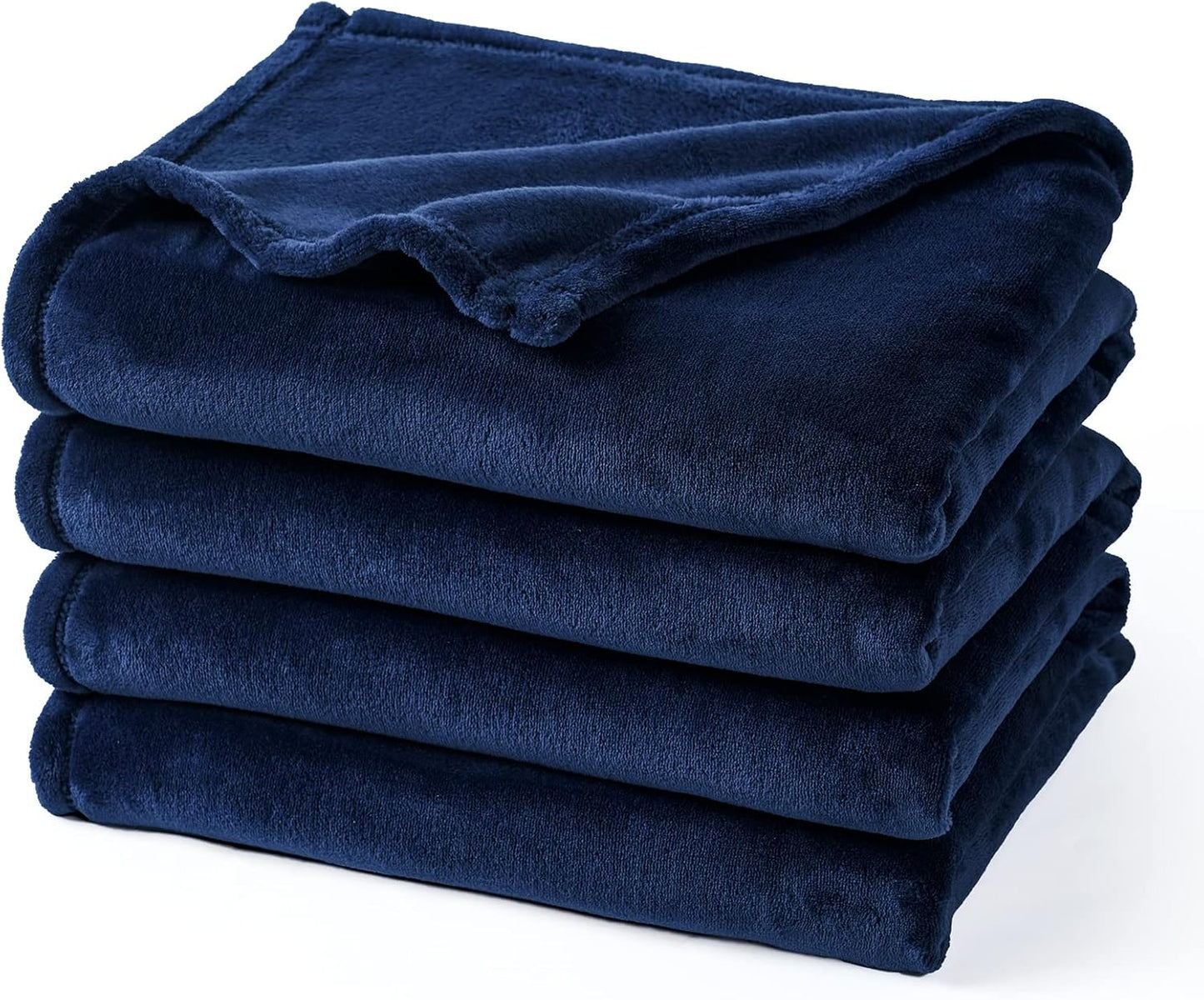 PHF Ultra Soft Fleece Blanket Twin Size, No Shed No Pilling Luxury Plush Cozy 300GSM Lightweight Blanket for Bed, Couch, Chair, Sofa Suitable for All Season, 66" x 90", Khaki